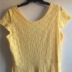 Beautiful yellow summer dress by RN Studio size 18